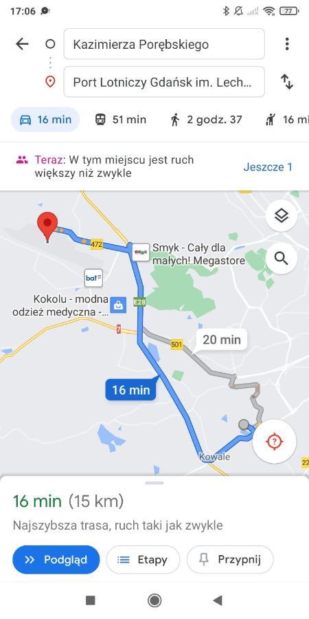 דירות גדנסק Przytulna Kawalerka Z Ogrodem מראה חיצוני תמונה