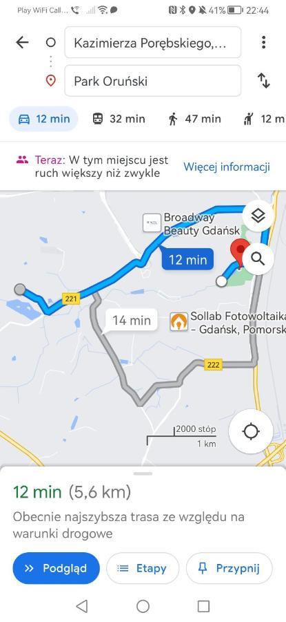 דירות גדנסק Przytulna Kawalerka Z Ogrodem מראה חיצוני תמונה